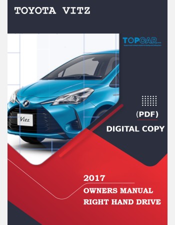 toyota vitz hybrid 2017 owners manual in english